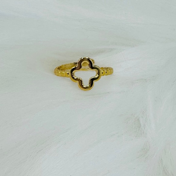 Jewelry Ring Bundle - Stainless Steel, 18K Gold Plated - Picture 4 of 7